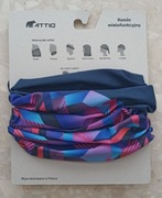 Nowy bezszwowy termoaktywny komin Parrot Purple Attiq