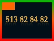 513 82 84 82 ZŁOTY NUMER STARTER ORANGE ŁATWY NA KARTĘ PREPAID GSM