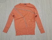 Morelowy  sweter damski