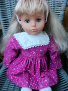 STARA LALKA CZASY PRL SYGNOWANA LISSI BATZ