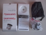 Obiektyw Samyang 12mm F/2 MFT Micro 43 Silver Manual Nowy