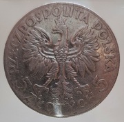 5 złotych 1932 zzm Warszawa  RZADKIE
