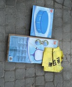 Akcesoria basenowe odkurzacz siatka do liści i pokrywa