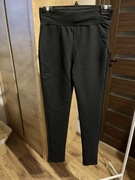 Klasyczne spodnie damskie czarne prosta nogawka