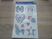 Zestaw naklejek na okno z motywem Francji 