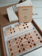 Zestaw drewnianych klocków konstrukcyjnych zabawka edukacyjna 24m+