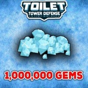 1Milion (m) Gemów/ Gems- Toilet tower defense (TTD)