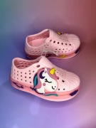 Buty dziecięce LED różowe wodoodporne szybkoschnące 145MM