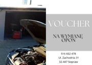 Projekt i druk vouchera podarunkowego