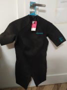 Pianka surfingowa, do pływania niebiesko czarna L