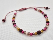 Bransoletka sznurkowa w stylu indyjskim