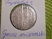 moneta srebrna grosz miśnieński z 1457