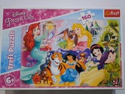 Puzzle 160 Księżniczki Disney