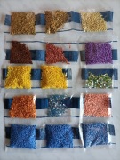 Artulio dodatkowe koraliki - diamenciki do haftu diamentowego. Zestaw 