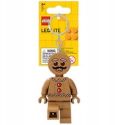 Brelok do kluczy LEGO Brelok Piernikowy ludek z latarką