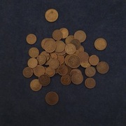 Zestaw 52 monet 1, 2 i 5 groszy lata 2000-2010