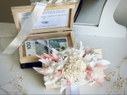 Pamiątka komunijna prezent pudełko na pieniądze Komunia Chrzest