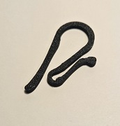 Haczyk na rynnę do lampek świątecznych, opakowanie 30 szt