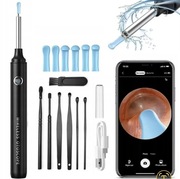 OTOSKOP SMART KAMERA CZYSZCZENIE USZU WOSK WIFI APLIKACJA ENDOSKOP 