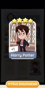 Monopoly GO Zestaw Set 13 Naklejka Karta 4* Harry Potter 