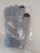 Rękawiczki do ekranu dotykowego ciepłe zimowe M