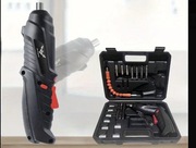 Wkretak elektryczny Wkrętarka 3.6V 5Nm wielofunkcyjna Walizka 46 elementów 