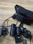 Sprzedam aparat Canon eos 2000d + 2 obiektywy