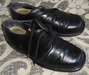 Półbuty męskie, czarne, rozmiar 41