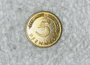 Moneta 5 PFENNIG 1990