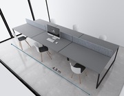 Biurko, zestaw z panelem akustycznym. Cena za zestaw 2 x biurko i panel. 