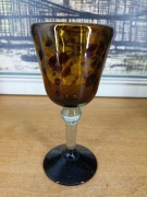 Kielich „Tortoise Shell” – szkło artystyczne / dekoracyjne