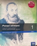 Ponad słowami 1 część 2  Podręcznik do języka polskiego 