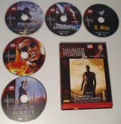 Nagrody Akademii Filmowej m.in. Ray, 8 Mila, Apollo 13, Gladiator - 6 DVD