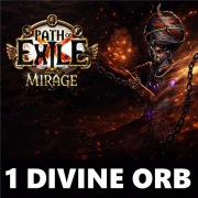 X1 DIVINE ORB Path Of Exile Liga Mirage Poe
