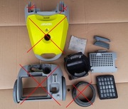 Odkurzacz Zelmer Explorer Typ 1100.0 obudowa worka przycisk klapka  części