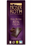 Moser Roth Edel Bitter 85% Kakao Gorzka Czekolada 125g * 5 opakowań