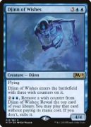 Djinn of Wishes M19 mtg