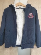 Bluza rozpinana z kożuszkiem Pepco 110/116