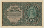 500 marek 1919 - I Serja BX - st.1/1-