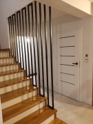 Balustrady ze stali czarnej i nierdzewne