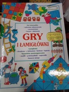 książki dla młodzieży  - "Gry i łamigłówki"