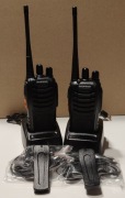 Krótkofalówka Baofeng 2X Walkie Talkie BF888SPMR Do 8KM Zasięgu 12H Baterii
