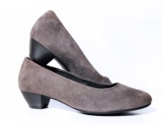 GABOR czółenka zamsz naturalny taupe r. 37 23,5 cm jak nowe