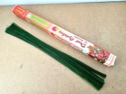 Drut cięty ozdobny florystyczny Zielony 210 sztuk 40 cm