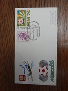 Piłka nożna - Filat.  -Karta okolicz - 5 MEXICO 86