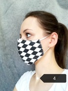 Maseczka bawełniana profilowana wielokrotna