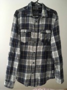 Angelo Litrico bawełniana koszula męska w kratę  M L