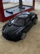 Alfa Romeo 4C black czarna 1:18 AutoArt 1/18