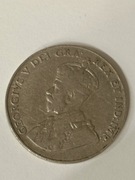 Canada 5 centow Krol Jerzy V 1929r.