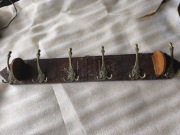 Wieszak ścienny PRL loft vintage